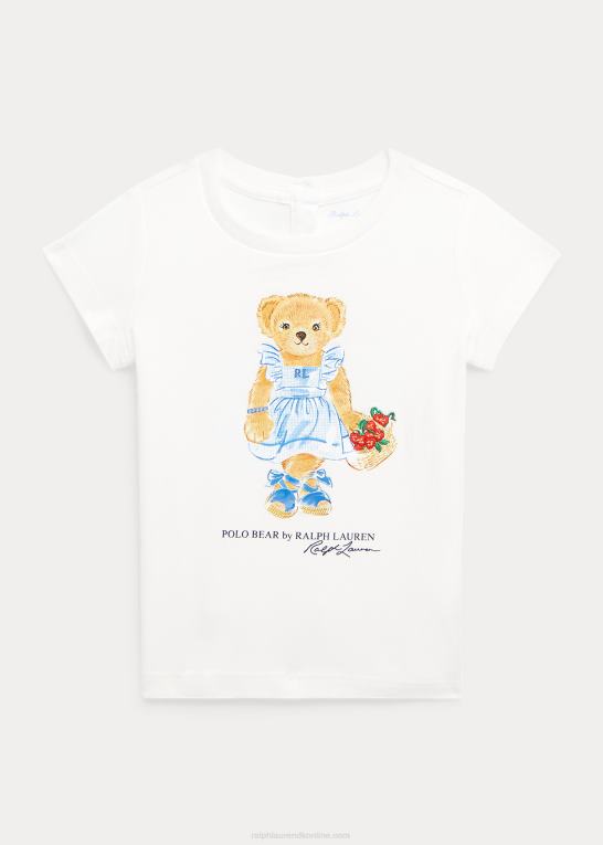 nevis baby Ralph Lauren polo bear bomuldsjersey t-shirt Z426B7873
