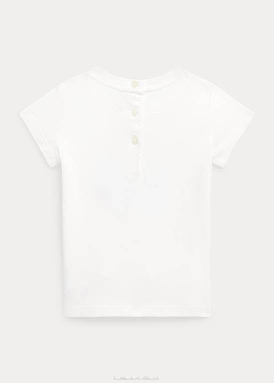 nevis baby Ralph Lauren polo bear bomuldsjersey t-shirt Z426B7873