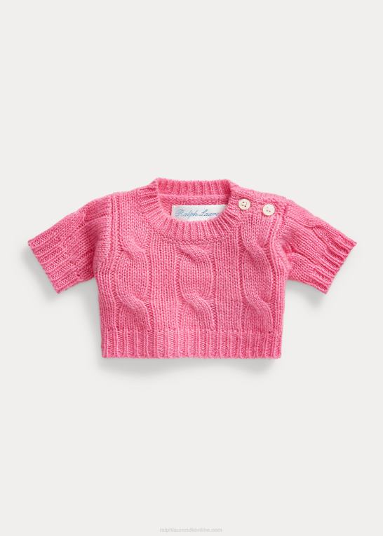 hammond pink baby Ralph Lauren lille polo bear cashmere sweater Z426B8107