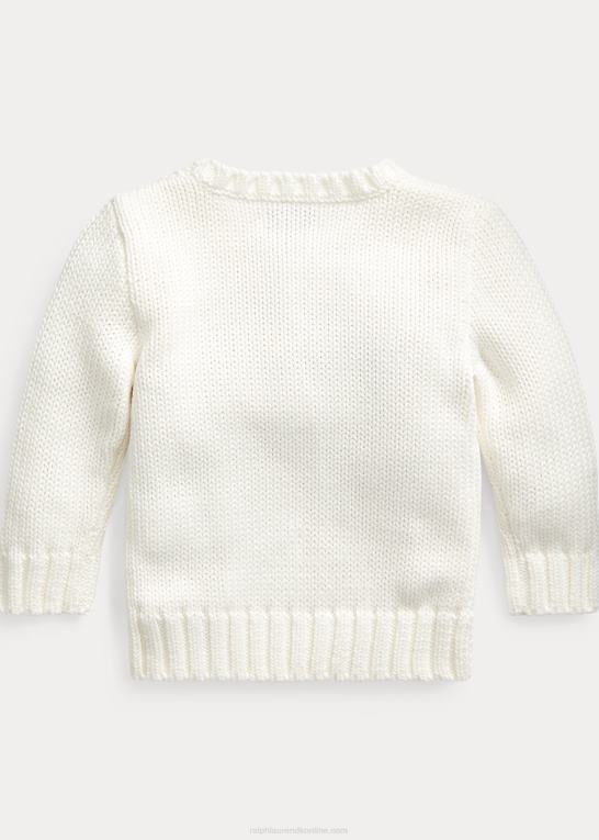 nevis baby Ralph Lauren den ikoniske flagsweater Z426B7985