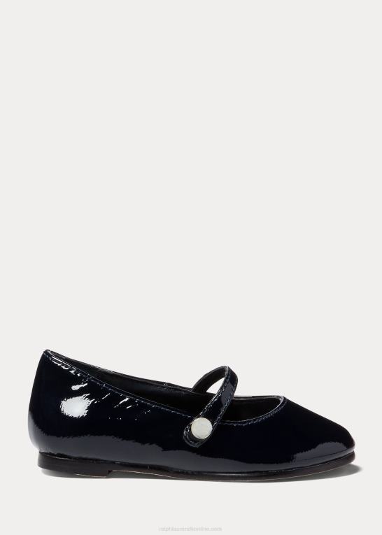 flåde børn Ralph Lauren alyssa læder mary jane Z426B7271