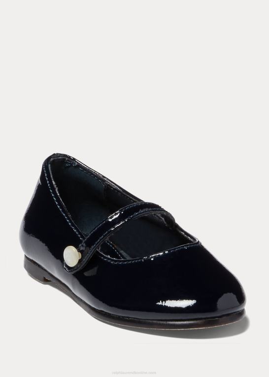 flåde børn Ralph Lauren alyssa læder mary jane Z426B7271