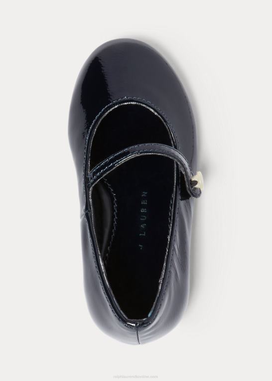 flåde børn Ralph Lauren alyssa læder mary jane Z426B7271