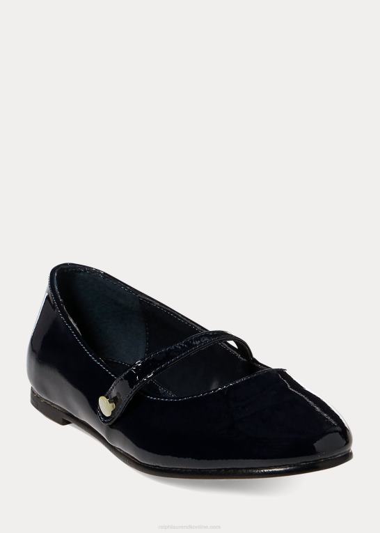 flåde børn Ralph Lauren alyssa læder mary jane Z426B7290