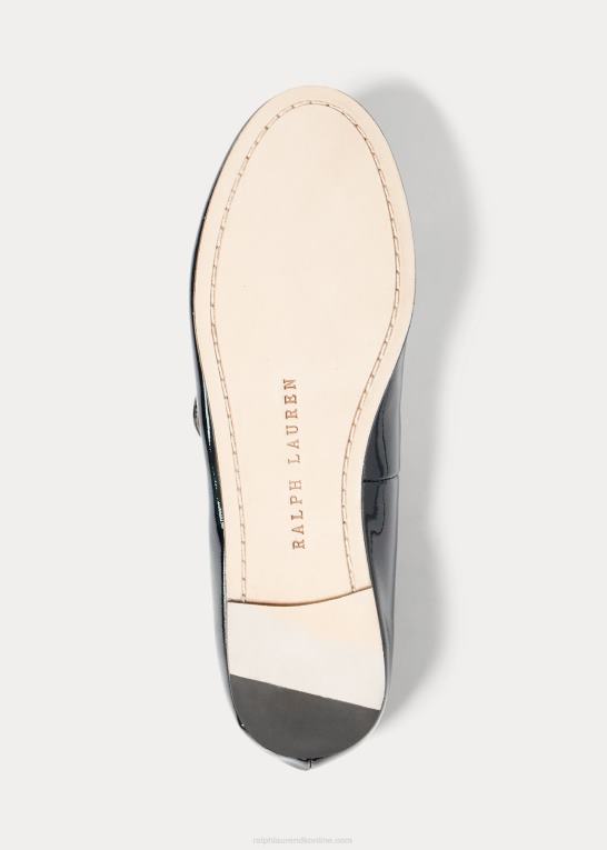 marineblå laklæder børn Ralph Lauren alyssa læder mary jane Z426B7302