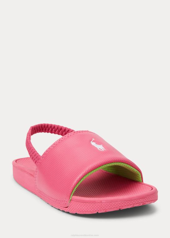 baja pink/citron børn Ralph Lauren cayson polo ponyrutsjebane Z426B7261