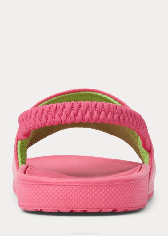 baja pink/citron børn Ralph Lauren cayson polo ponyrutsjebane Z426B7261