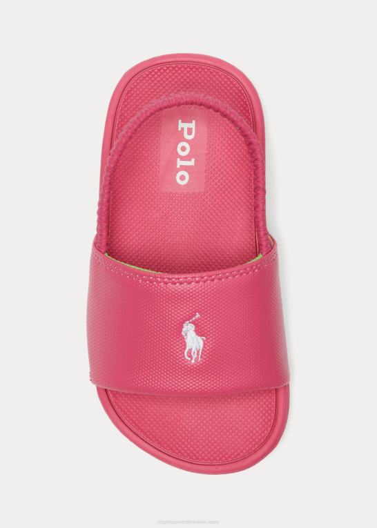 baja pink/citron børn Ralph Lauren cayson polo ponyrutsjebane Z426B7261
