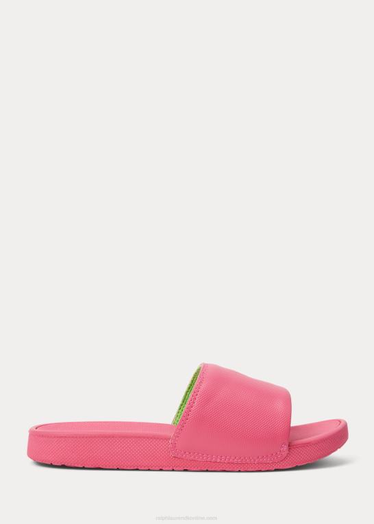 baja pink/citron børn Ralph Lauren cayson polo ponyrutsjebane Z426B7282