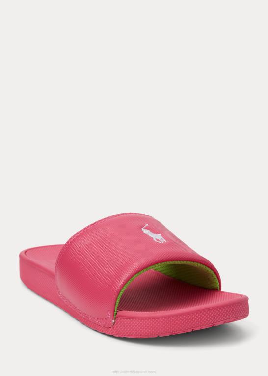 baja pink/citron børn Ralph Lauren cayson polo ponyrutsjebane Z426B7282