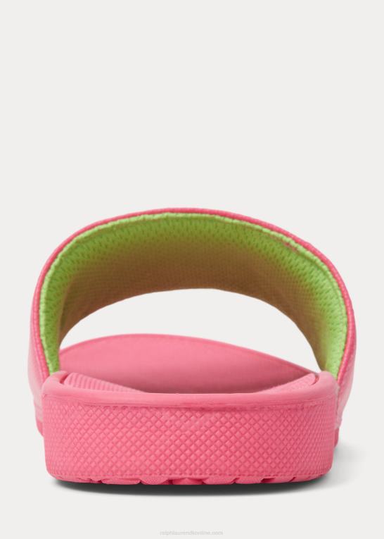 baja pink/citron børn Ralph Lauren cayson polo ponyrutsjebane Z426B7282