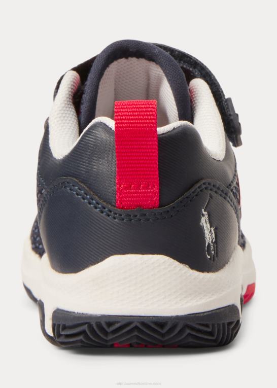flåde børn Ralph Lauren tech racer mesh ps sneaker Z426B6339