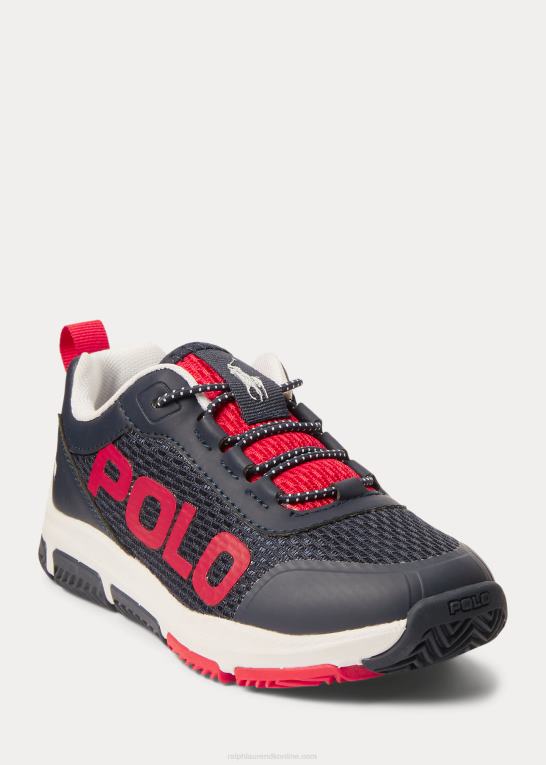 flåde børn Ralph Lauren tech racer mesh sneaker Z426B9873
