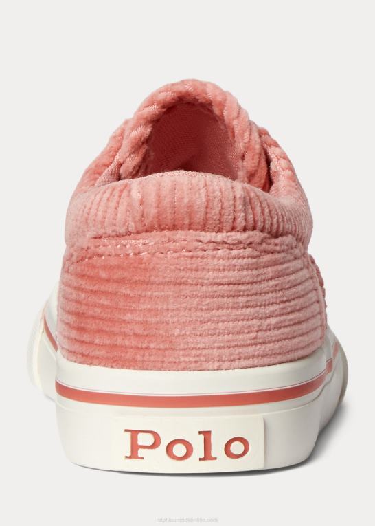 rose fløjlsbukser m/rosa børn Ralph Lauren keaton sneaker i fløjl Z426B7648