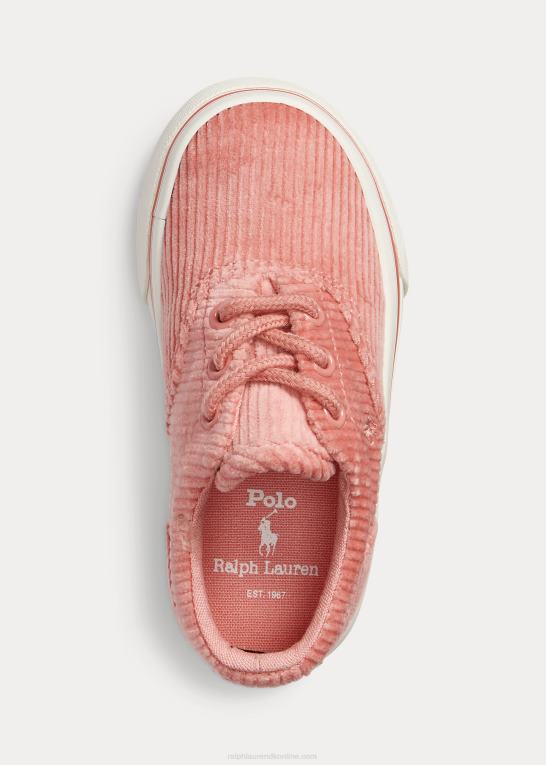 rose fløjlsbukser m/rosa børn Ralph Lauren keaton sneaker i fløjl Z426B7648