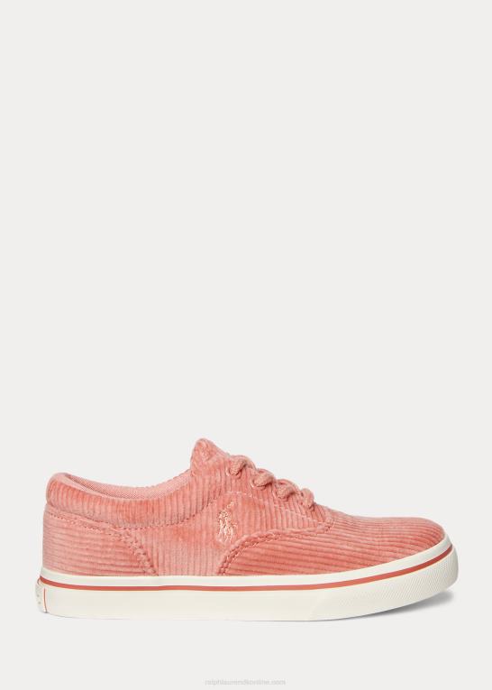 rose fløjlsbukser m/rosa børn Ralph Lauren keaton sneaker i fløjl Z426B7651