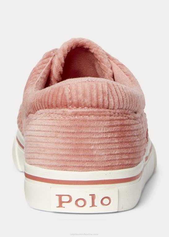 rose fløjlsbukser m/rosa børn Ralph Lauren keaton sneaker i fløjl Z426B7651