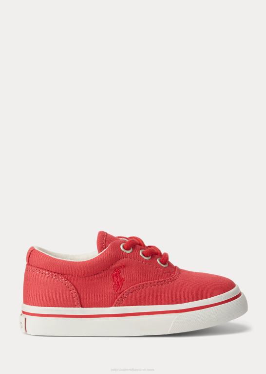 vask af chilipeber børn Ralph Lauren keaton bomuld twill ps sneaker Z426B6342