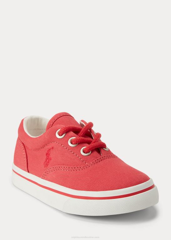 vask af chilipeber børn Ralph Lauren keaton bomuld twill ps sneaker Z426B6342