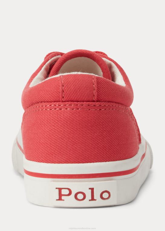 vask af chilipeber børn Ralph Lauren keaton bomuld twill ps sneaker Z426B6342