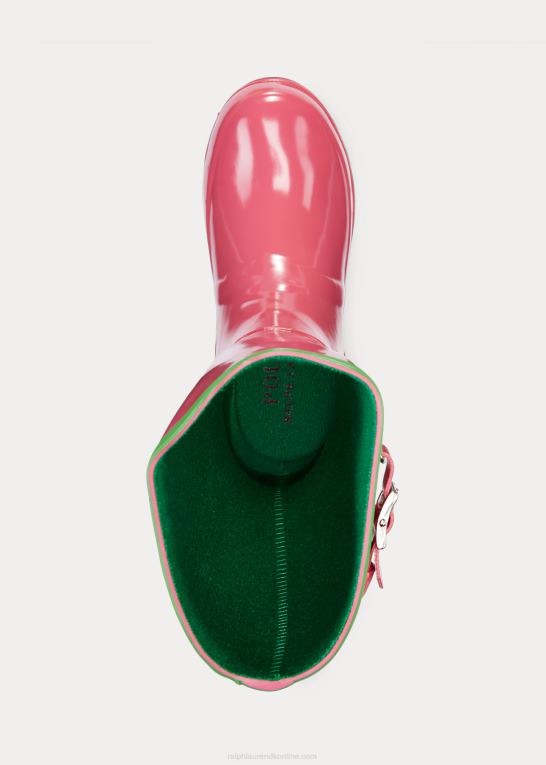 pink/grøn børn Ralph Lauren ralph regnstøvle Z426B7293