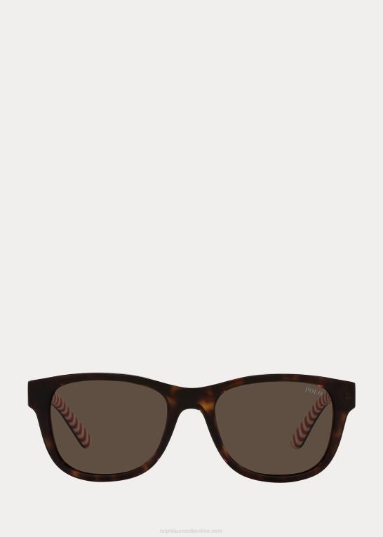 mørke havana børn Ralph Lauren polobjørn solbriller Z426B6297