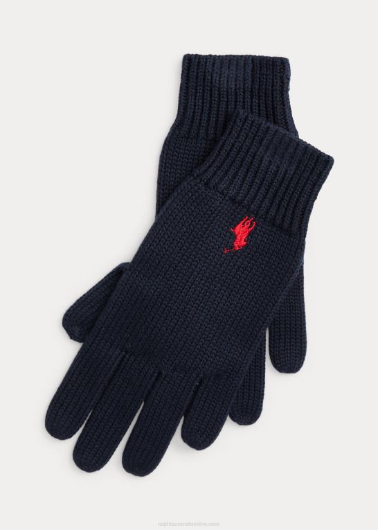rl flåde børn Ralph Lauren polo pony bomuldshandsker Z426B6447