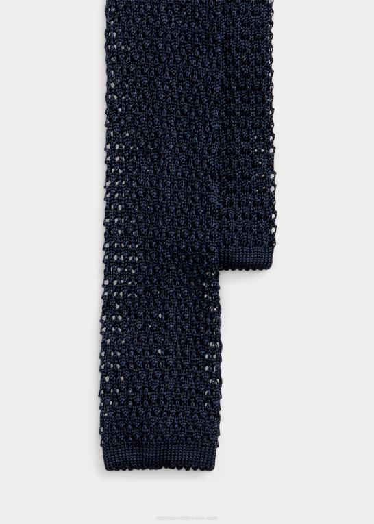 flåde børn Ralph Lauren strik silkeslips Z426B5877