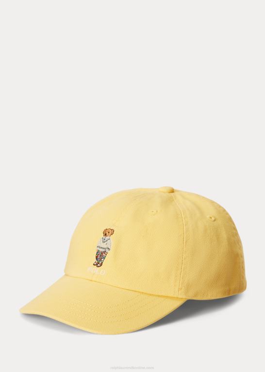 majs gul børn Ralph Lauren polo bear chino kuglehætte Z426B5794