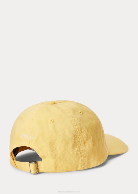 majs gul børn Ralph Lauren polo bear chino kuglehætte Z426B6175
