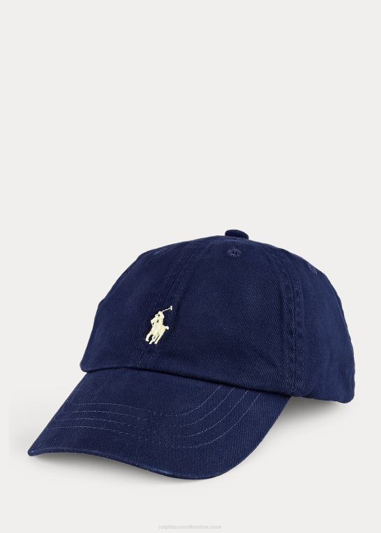 newport flåde børn Ralph Lauren bomuld chino baseball kasket Z426B5954