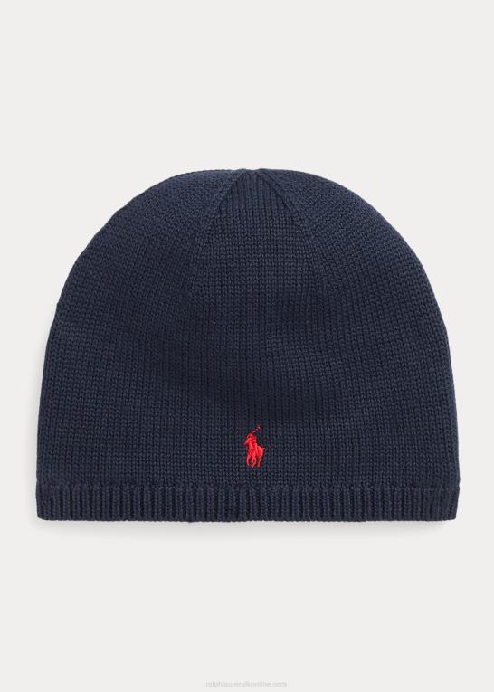 rl flåde børn Ralph Lauren bomuldshat Z426B6542