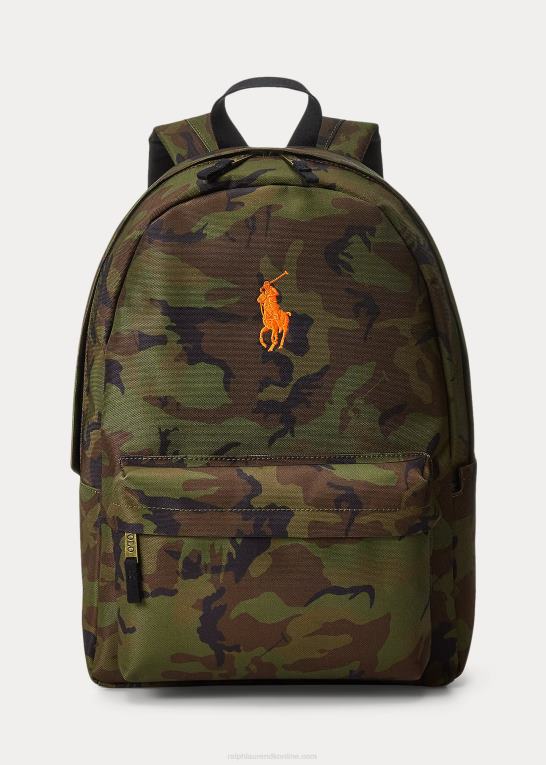 multi camo børn Ralph Lauren stor polo pony rygsæk Z426B6252