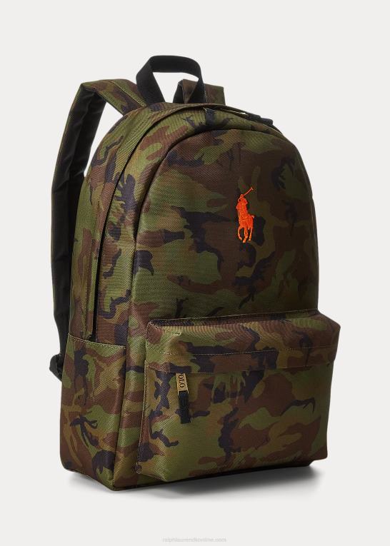 multi camo børn Ralph Lauren stor polo pony rygsæk Z426B6252