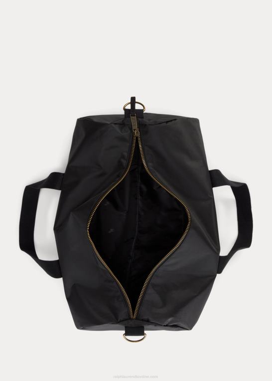 sort børn Ralph Lauren stor pony ripstop duffel Z426B7130