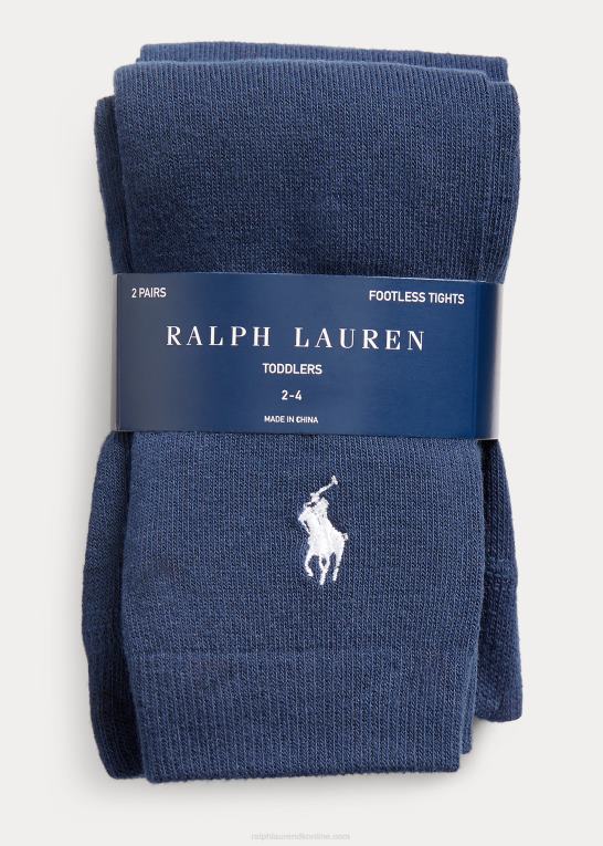 flåde børn Ralph Lauren fodløse tights 2-pak Z426B6955