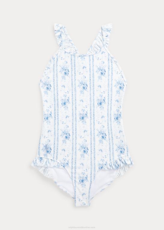 aline blomster børn Ralph Lauren floral stretch badedragt i ét stykke Z426B7076