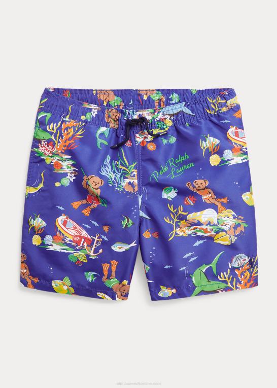 ligaer nedenfor børn Ralph Lauren rejsende polobjørn badebukser Z426B6127