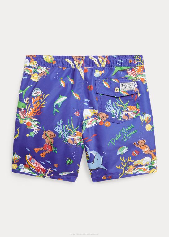 ligaer nedenfor børn Ralph Lauren rejsende polobjørn badebukser Z426B6127