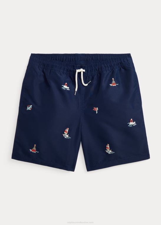newport flåde børn Ralph Lauren rejsende badebukser Z426B6178