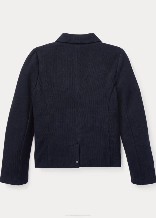 flyverflåde børn Ralph Lauren strik blazer i bomuldsblanding Z426B7483