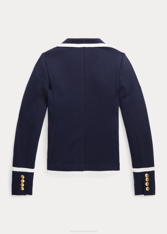 raffineret flåde børn Ralph Lauren fransk frotté blazer med sejlflag Z426B7518