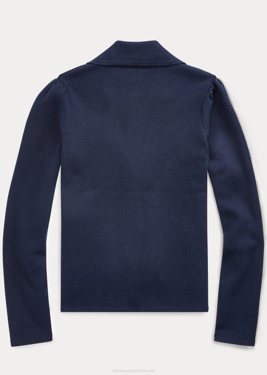 rl flåde børn Ralph Lauren strik blazer i bomuld Z426B7233