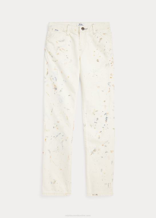 Weser vask børn Ralph Lauren maling-splatter boyfriend snedker jean Z426B7627
