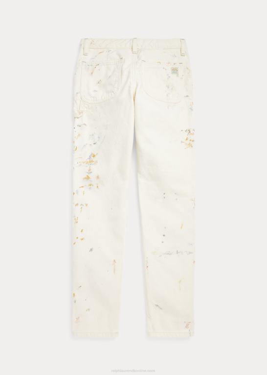 Weser vask børn Ralph Lauren maling-splatter boyfriend snedker jean Z426B7627