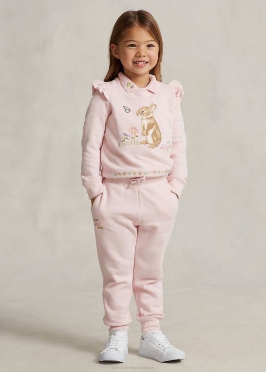 børn Ralph Lauren måne nytår fleece joggerbukser Z426B6732