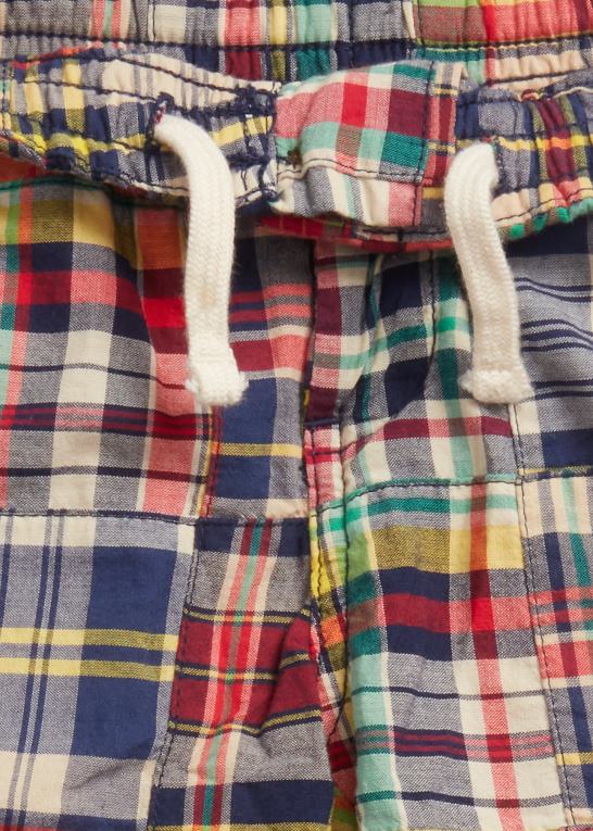 børn Ralph Lauren polo prepster patchwork madras bukser Z426B6481