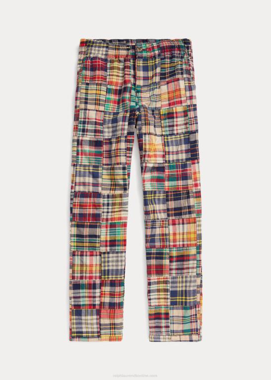 børn Ralph Lauren polo prepster patchwork madras bukser Z426B6617