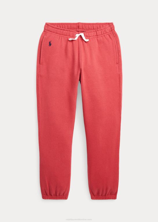 chilipeber/jægerflåde børn Ralph Lauren fleece joggerbukser Z426B7385