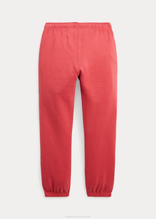 chilipeber/jægerflåde børn Ralph Lauren fleece joggerbukser Z426B7385